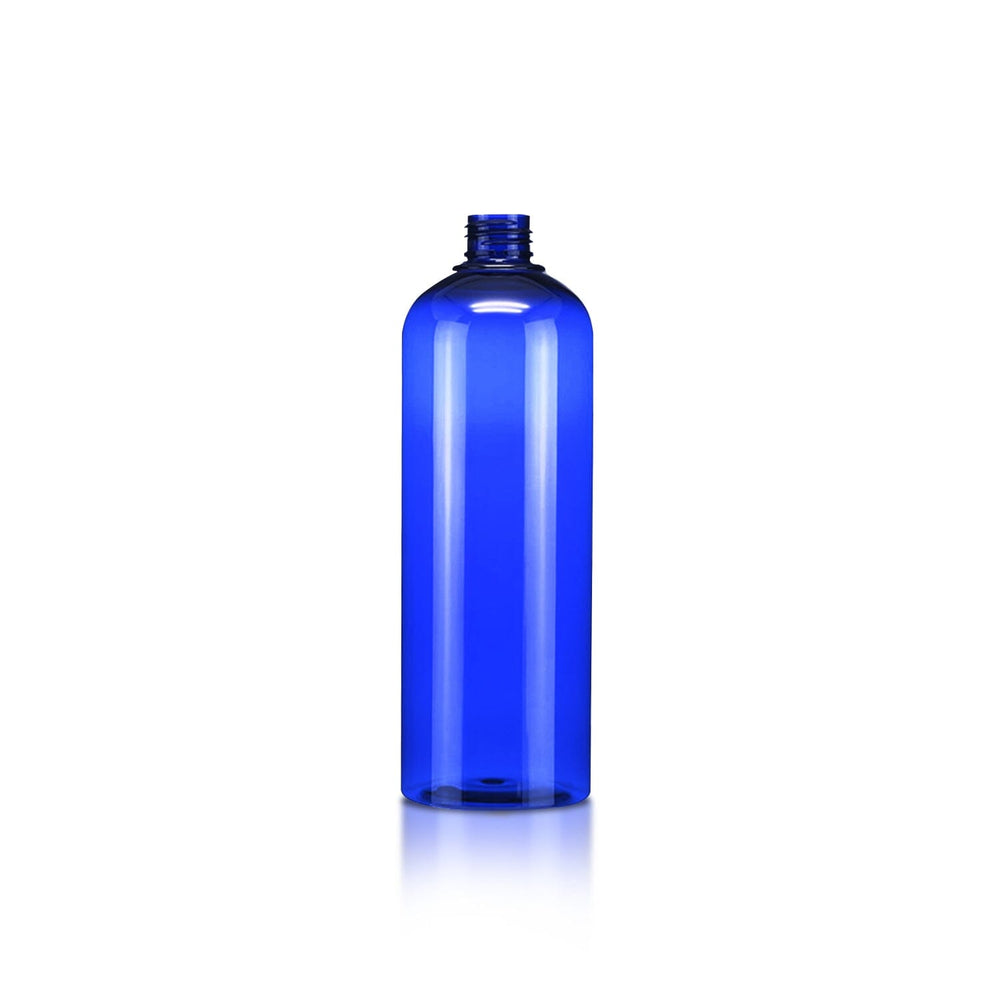 16 oz Blue PET Plastic Cosmo Bottle (caps NOT included) Plastic Bottles Your Oil Tools 