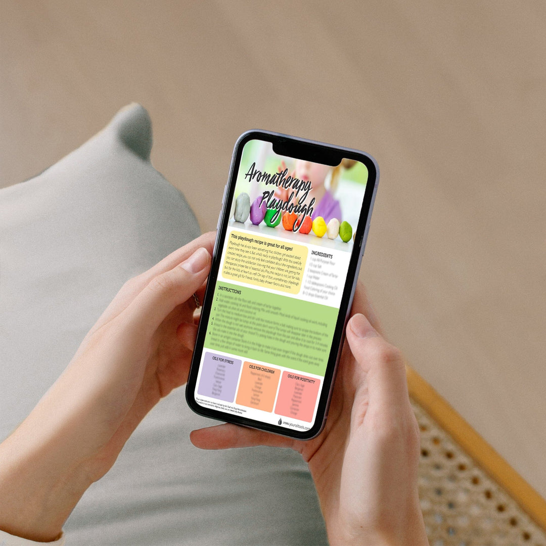 Aromatherapy Playdough Recipe Sheet (Digital Download) Digital Your Oil Tools 