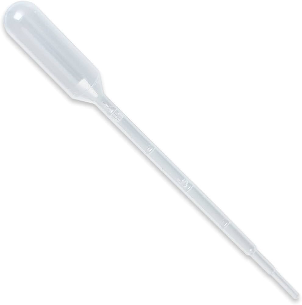 3 ml Plastic Disposable Pipettes (Pack of 10) Plastic Storage Bottles Your Oil Tools 