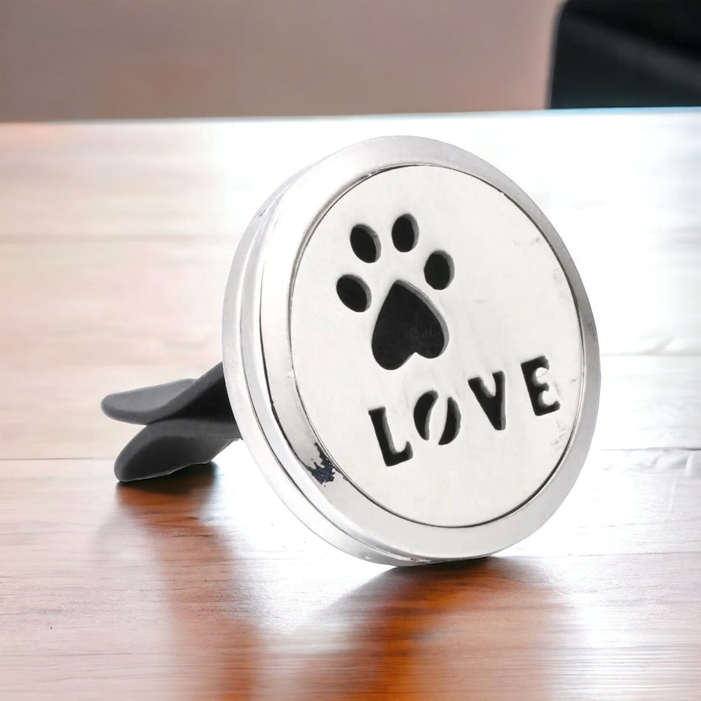 Car Vent Clip (Love Paw) Diffusers Your Oil Tools 