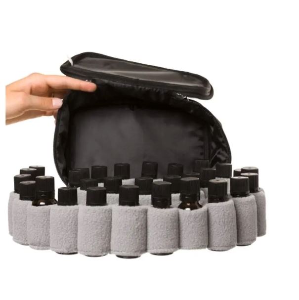 "My Oil Bag" Large Carrying Case Black (Holds 29–34 Bottles) Your Oil Tools 