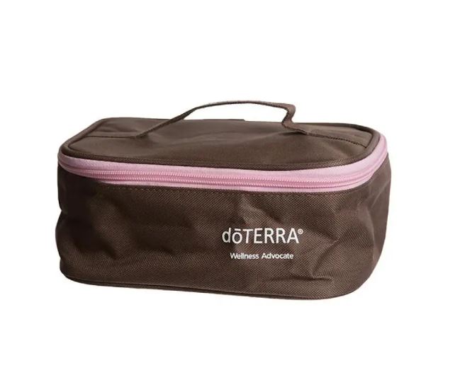 "My Oil Bag" Large doTERRA Carrying Case Brown (Holds 29–34 Bottles) Your Oil Tools 