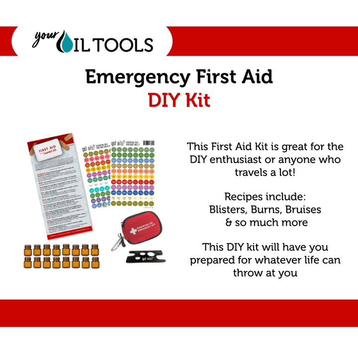 Emergency First Aid DIY Kit DIY Kits Your Oil Tools 